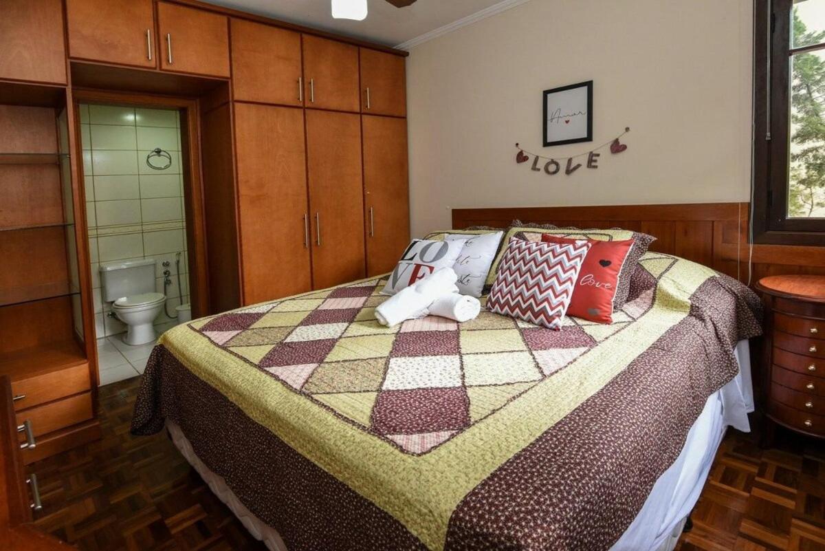 Rosa Apartamento Bavária 102 Gramado Exterior foto